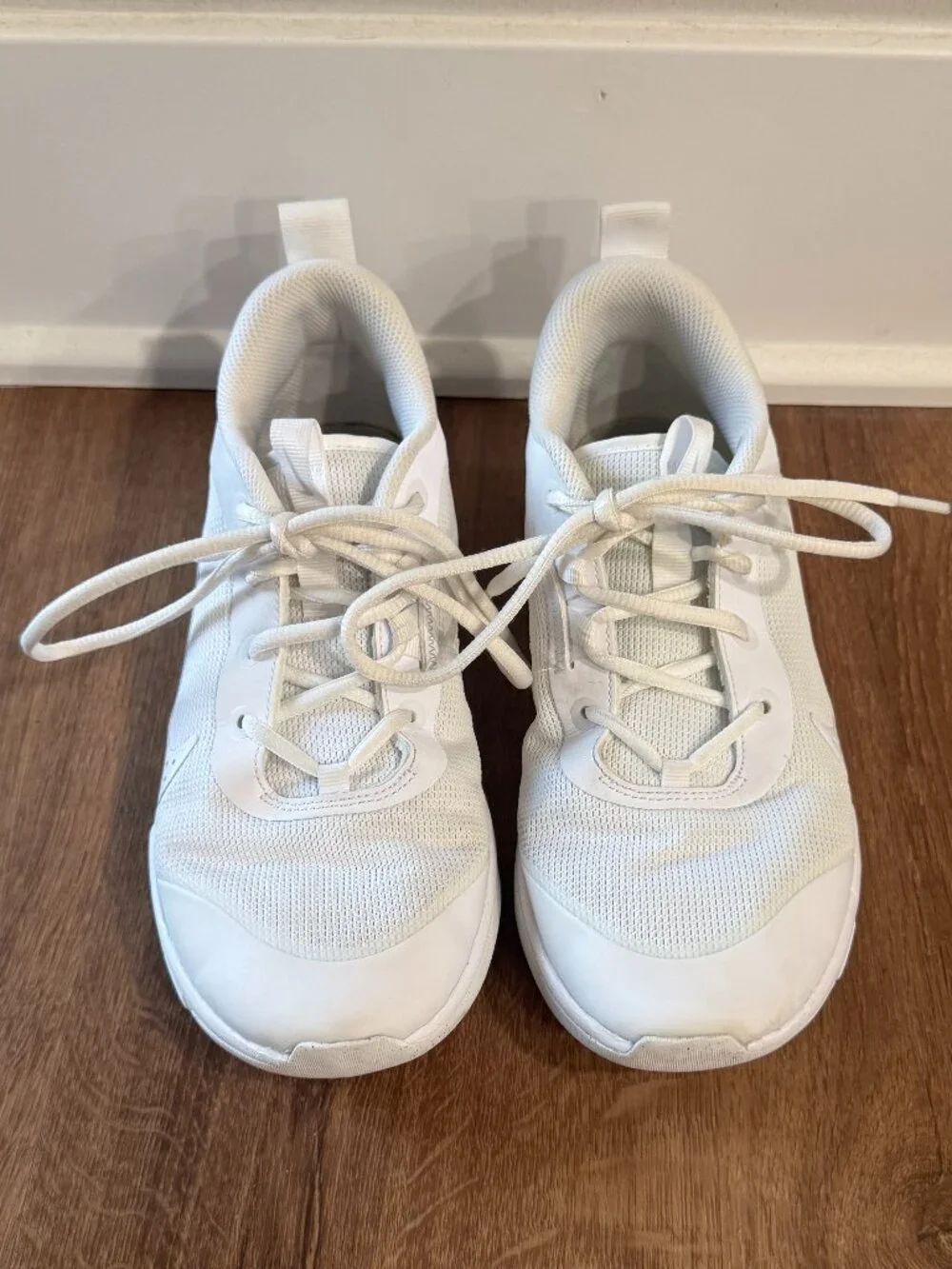Nike Omni Multi-Court Volleyball Shoes White Size 6Y (Model DM9027-100)